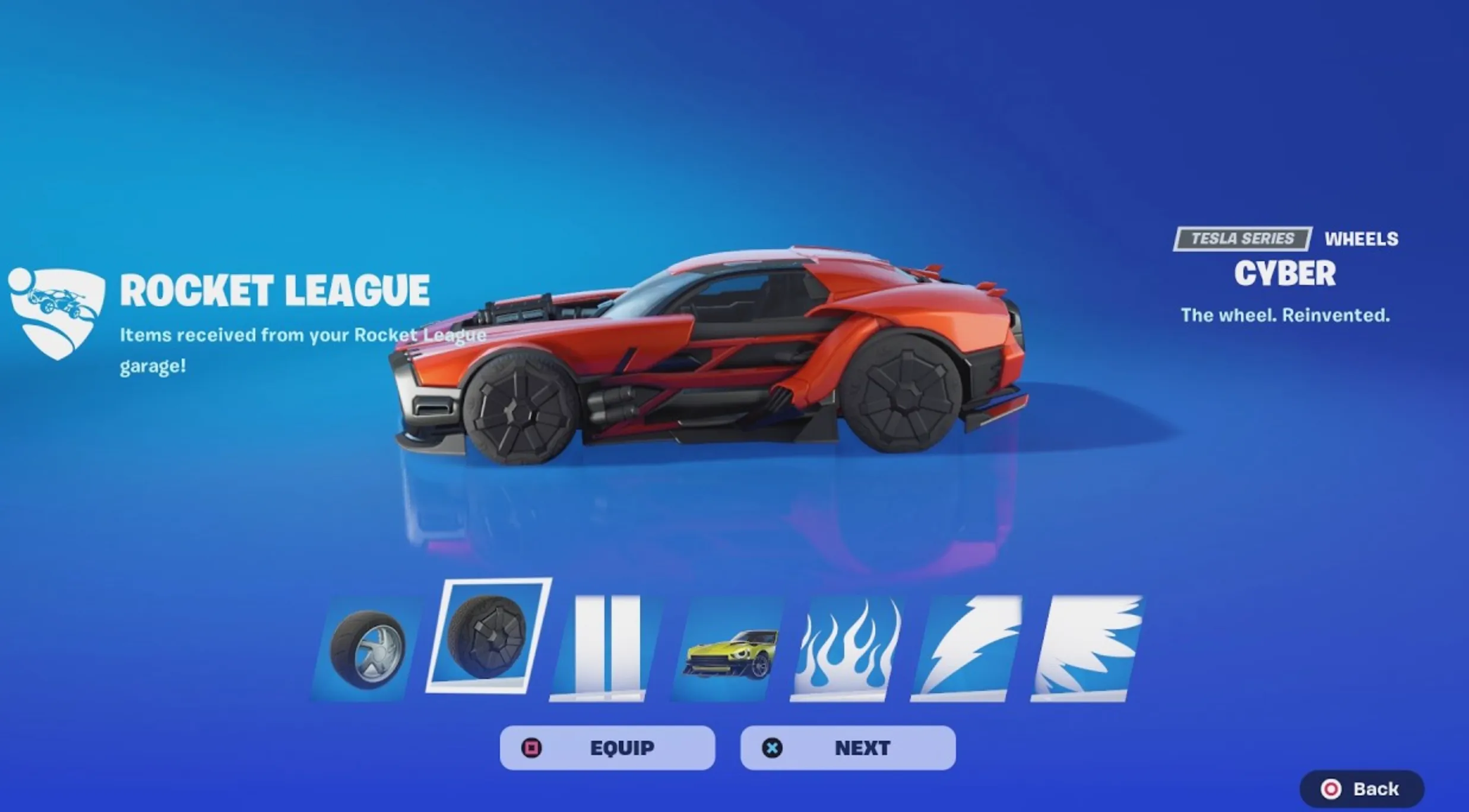 cyber fortnite wheel